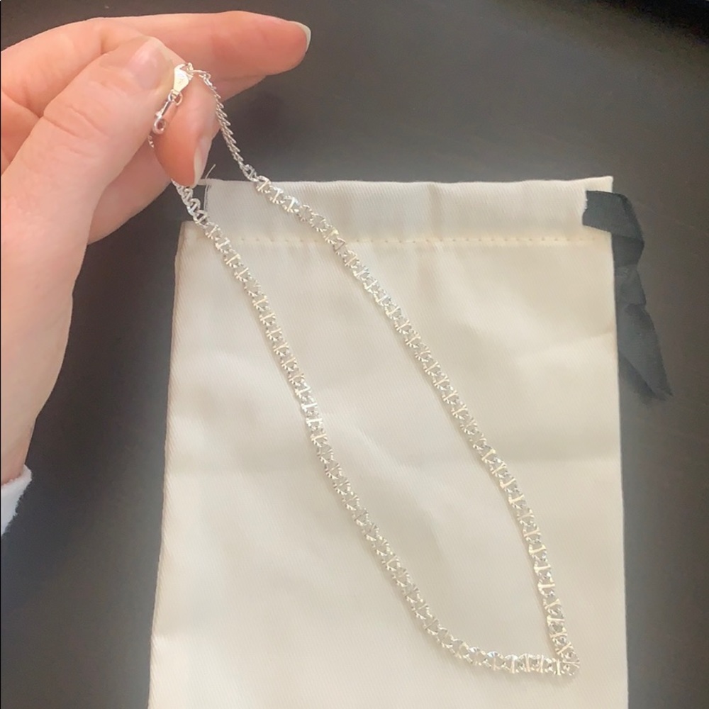 New Solid Silver necklace